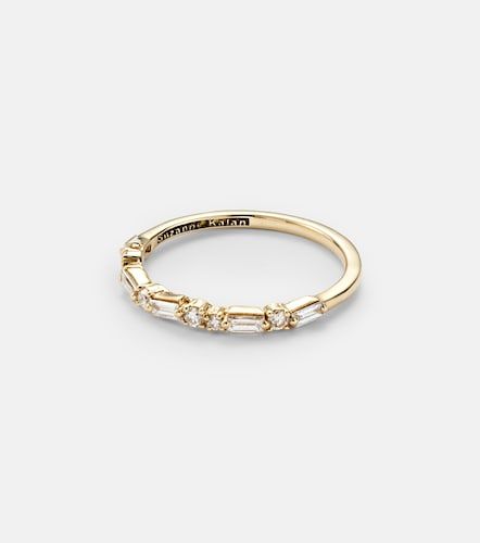 Anillo de oro de 18 ct con diamantes - Suzanne Kalan - Modalova