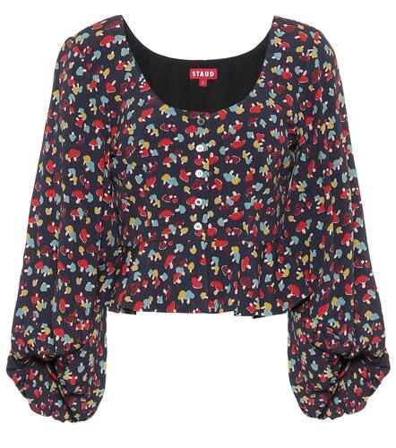 Staud Elena printed top - Staud - Modalova