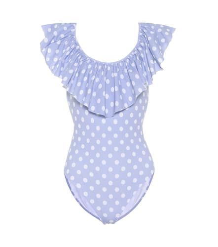 Ari ruffled dotted swimsuit - Caroline Constas - Modalova