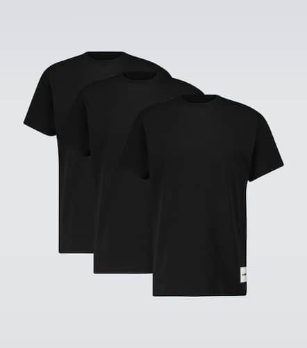 Pack of three cotton T-shirts - Jil Sander - Modalova