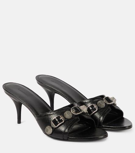 Balenciaga Cagole leather mules - Balenciaga - Modalova