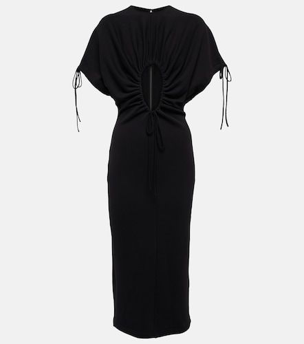 Abito midi in cotone con cut-out - Christopher Kane - Modalova