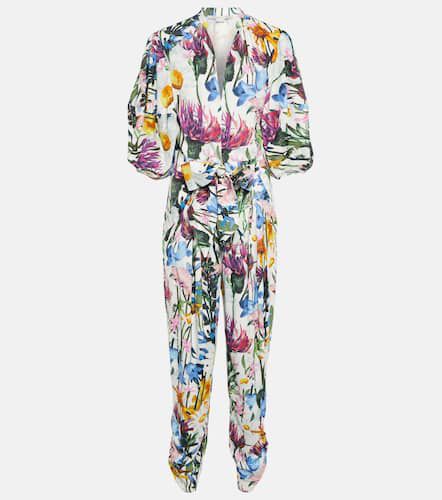 V-neck floral jumpsuit - Stella McCartney - Modalova