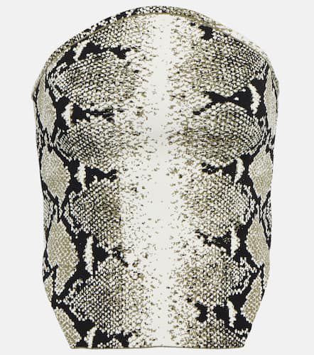 Khaite Snake-print strapless top - Khaite - Modalova