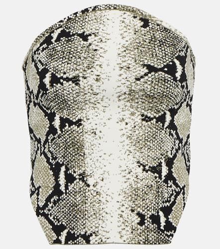 Khaite Top bustier à motif serpent - Khaite - Modalova