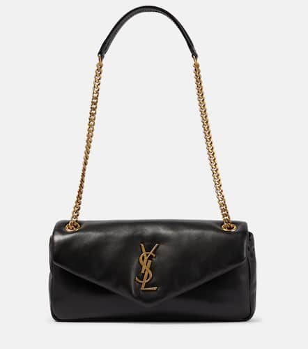 Calypso Small leather shoulder bag - Saint Laurent - Modalova