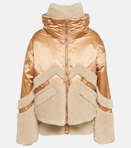 Milia shearling-paneled down ski jacket - Bogner - Modalova