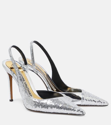 Sequined 105 slingback pumps - Alexandre Vauthier - Modalova