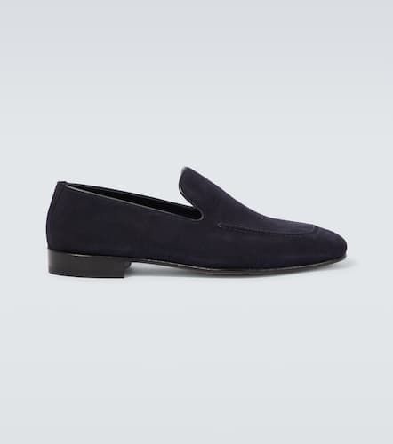 Manolo Blahnik Truro suede loafers - Manolo Blahnik - Modalova