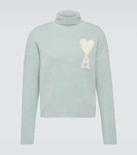 Ami De CÅur alpaca-blend turtleneck sweater - Ami Paris - Modalova