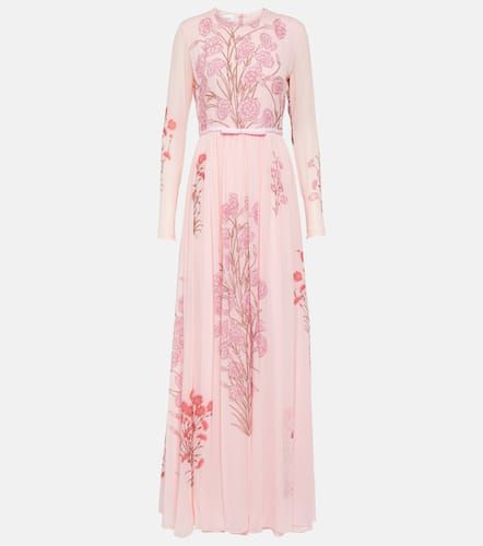 Robe aus Seiden-Georgette - Giambattista Valli - Modalova