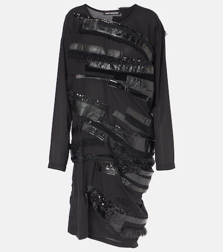 Asymmetrical paneled midi dress - Junya Watanabe - Modalova