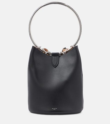 Alaïa Secchiello Ring Large in pelle - Alaia - Modalova
