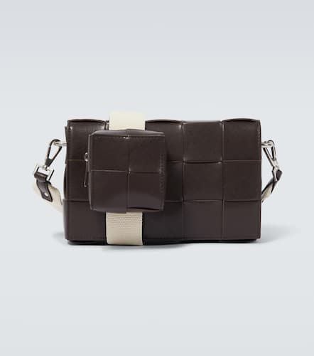 Cassette leather shoulder bag - Bottega Veneta - Modalova