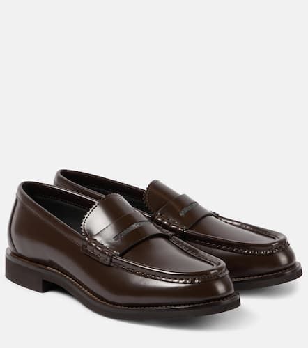 Monili leather penny loafers - Brunello Cucinelli - Modalova