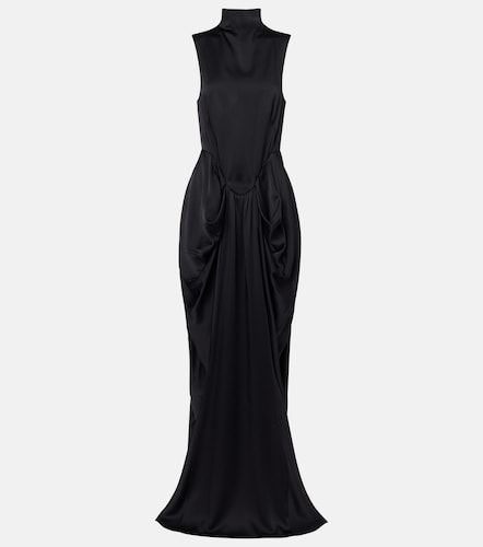 Abito lungo in raso - Stella McCartney - Modalova