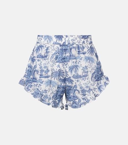 Shorts Boyana en toile de algodón - Staud - Modalova