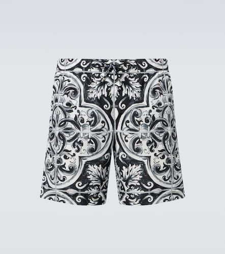 Dolce&Gabbana Badeshorts Majolica - Dolce&Gabbana - Modalova