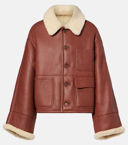 Giacca in shearling - Victoria Beckham - Modalova