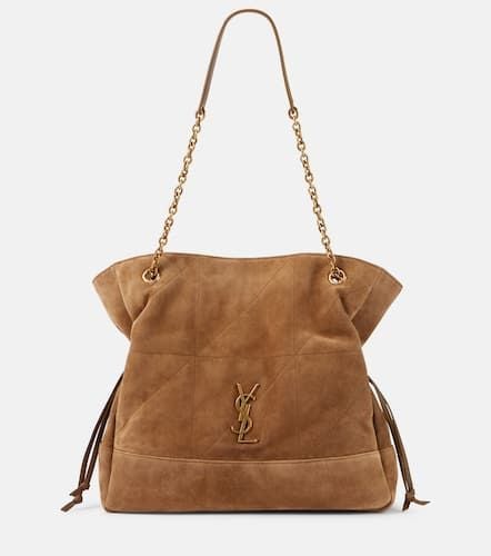 Jamie Shopping suede tote bag - Saint Laurent - Modalova