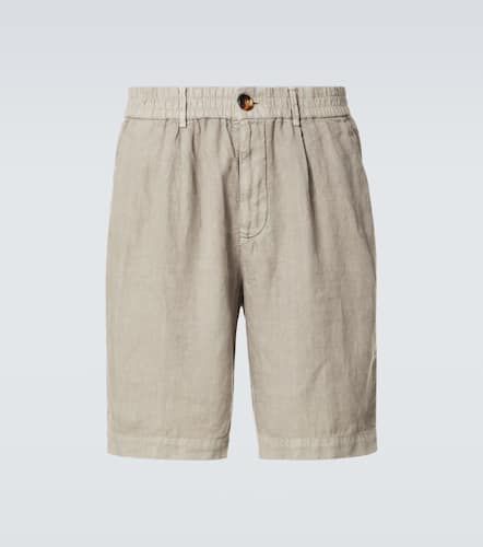 Brunello Cucinelli Shorts in lino - Brunello Cucinelli - Modalova