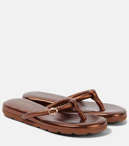 Fiji leather thong sandals - Gianvito Rossi - Modalova