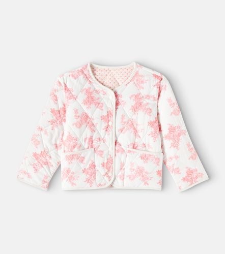 Chaqueta reversible Annina de algodón floral - C'era Una Volta - Modalova