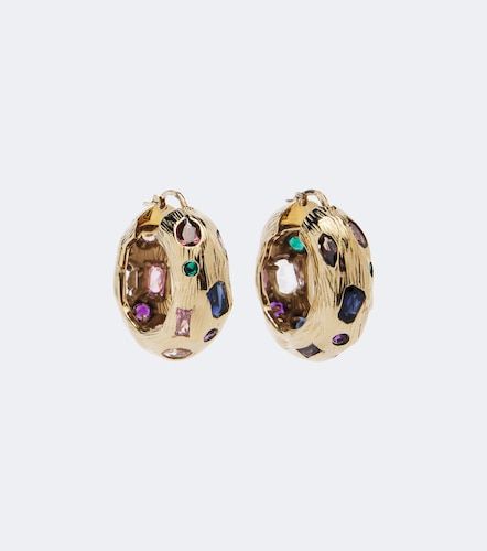 Pendientes de aro con cristales - Jimmy Choo - Modalova