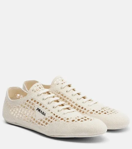 Prada Collapse crochet sneakers - Prada - Modalova
