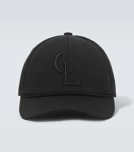 Cappello da baseball in canvas con logo - Christian Louboutin - Modalova