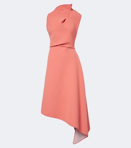 Lash draped asymmetric midi dress - Maticevski - Modalova