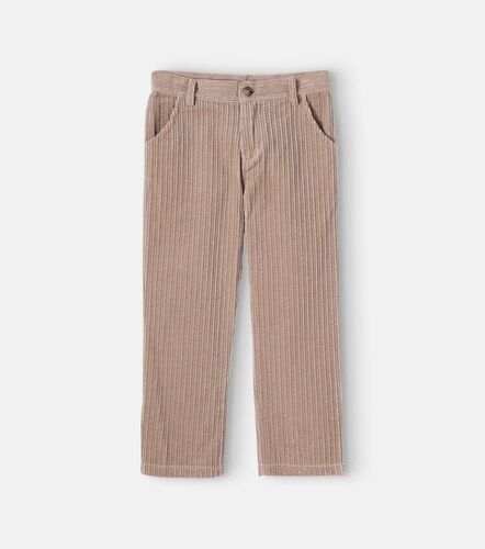 Pantalones rectos de pana de algodón - Tartine et Chocolat - Modalova