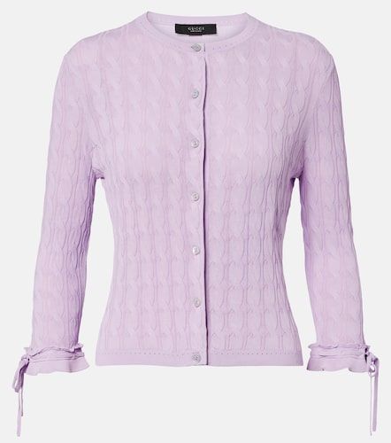 Gucci Cárdigan trenzado - Gucci - Modalova