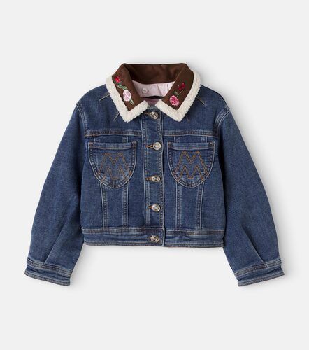 X Disney® chaqueta de denim bordada - Monnalisa - Modalova