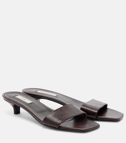 Toteme Embossed leather mules - Toteme - Modalova