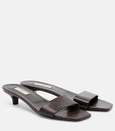Toteme Embossed leather mules - Toteme - Modalova