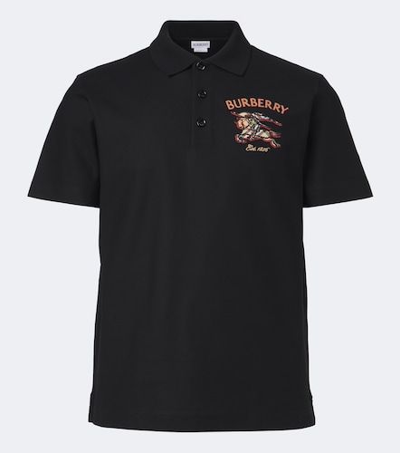 Polo EKD de piqué de algodón - Burberry - Modalova