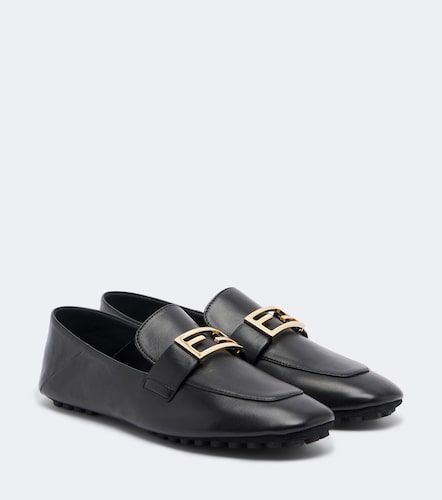 Fendi Mocassini Tube in pelle - Fendi - Modalova