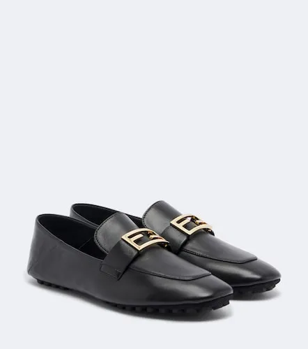 Fendi Mokassins Tube aus Leder - Fendi - Modalova
