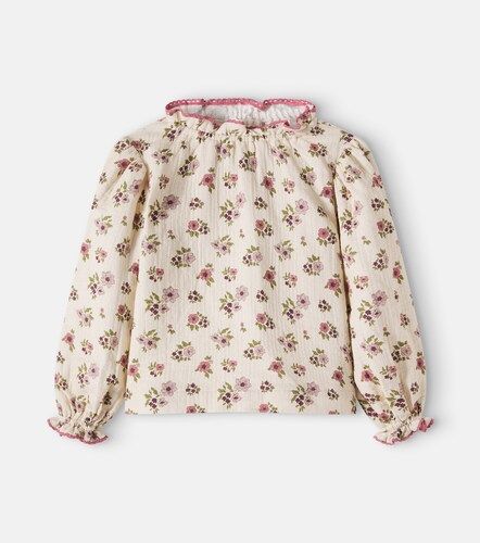 Blusa Zelie de algodón floral - C'era Una Volta - Modalova