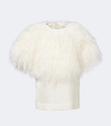 Top Iona con plumas - Loulou de Saison - Modalova