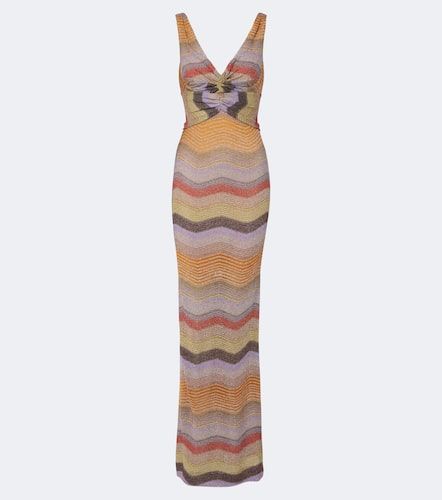 Missoni Abito lungo Wave con lamé - Missoni - Modalova