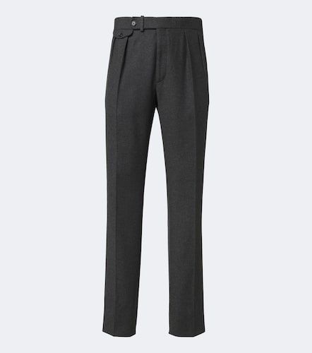 Gregory pleated wool straight pants - Ralph Lauren Purple Label - Modalova
