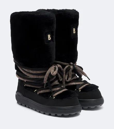 Chamonix shearling snow boots - Bogner - Modalova