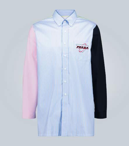 Prada Colorblocked striped shirt - Prada - Modalova