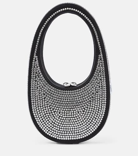 Swipe Mini embellished shoulder bag - Coperni - Modalova