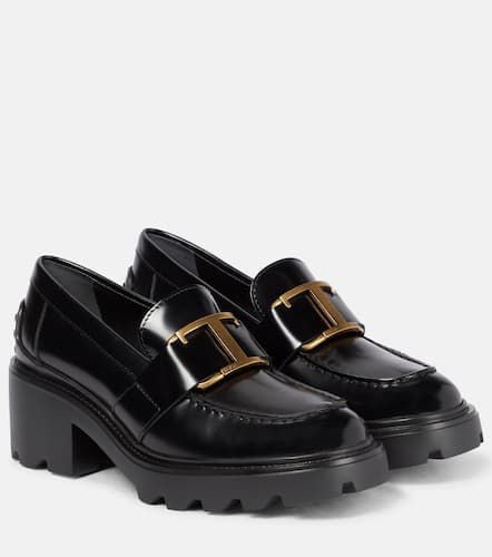 Tod's Leather platform loafers - Tod's - Modalova