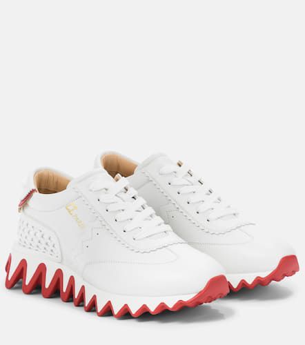 Loubishark leather sneakers - Christian Louboutin - Modalova