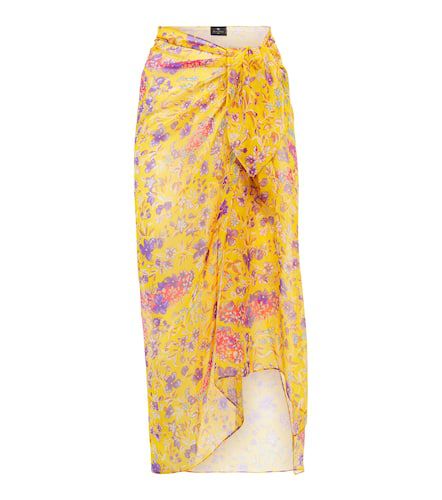 Etro Floral silk beach cover-up - Etro - Modalova