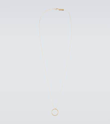 Logo ring silver necklace - Maison Margiela - Modalova
